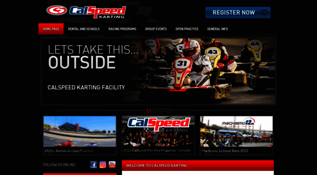 calspeedkarting.com