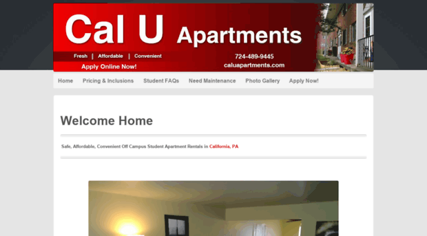 caluapartments.com