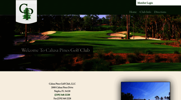 calusapinesgolfclub.com