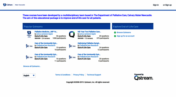 calvary.qstream.com