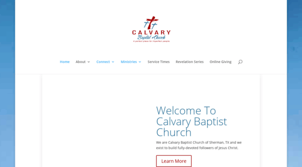 calvarybaptistsherman.com