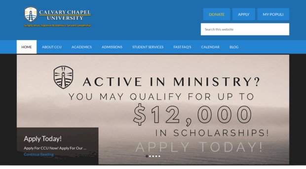 calvarychapeluniversity.com