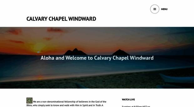 calvarychapelwindward.com