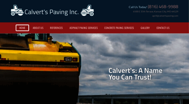 calvertspaving.com