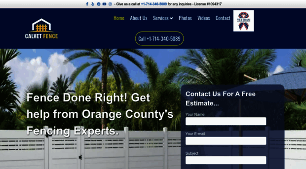 calvetfence.com