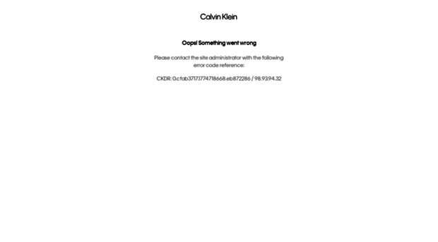 calvinklein.co.com