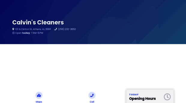 calvins-cleaners.edan.io