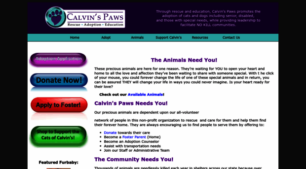 calvinspaws.com