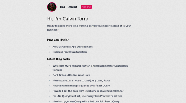 calvintorra.com