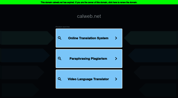 calweb.net