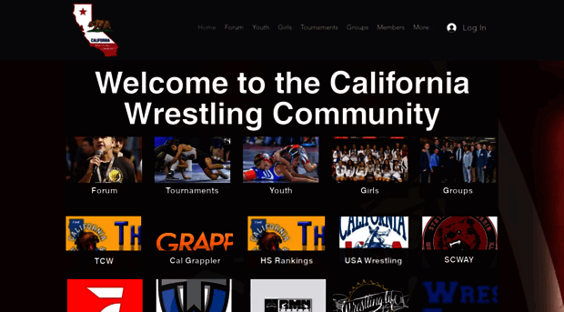 calwrestling.com