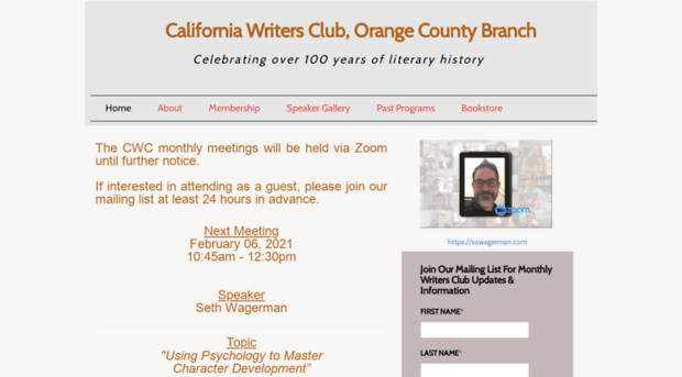 calwritersorangecounty.org