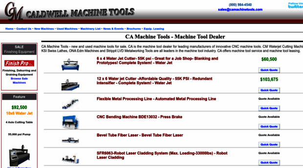 camachinetools.com