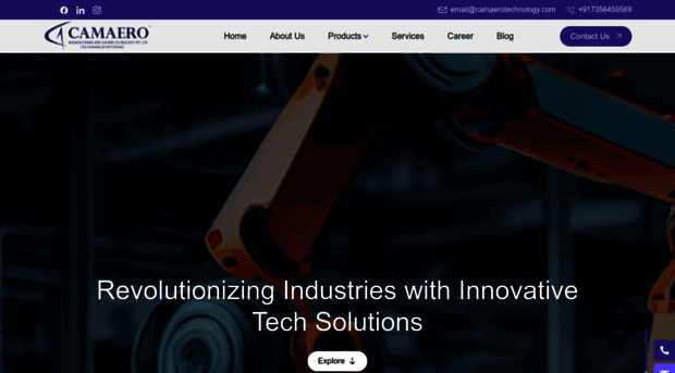 camaerotechnology.com