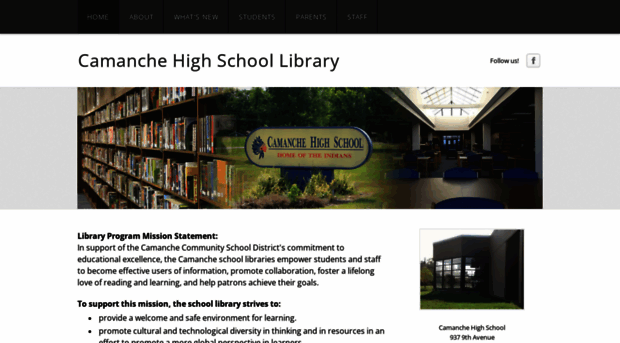 camanchehslibrary.weebly.com