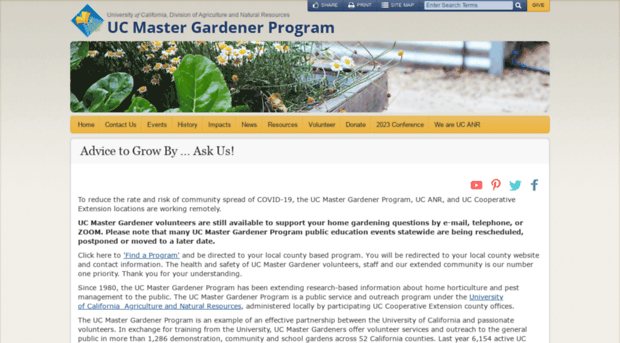 camastergardeners.ucdavis.edu