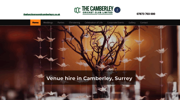 camberleyfunctionroom.co.uk