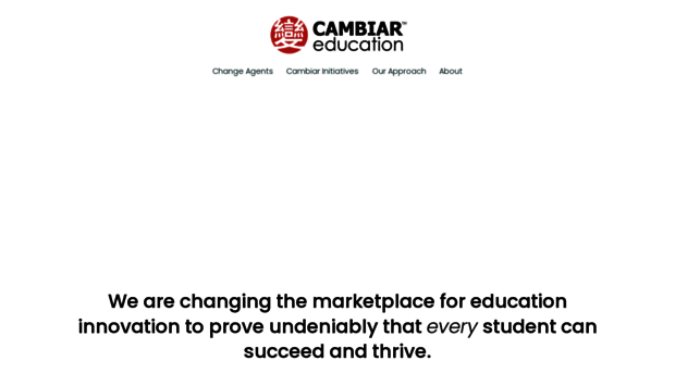 cambiareducation.org