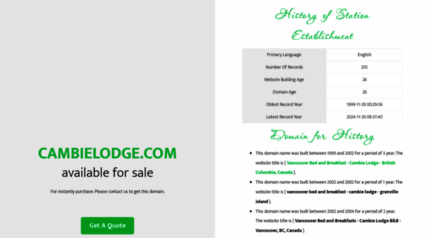 cambielodge.com