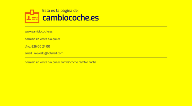 cambiocoche.es