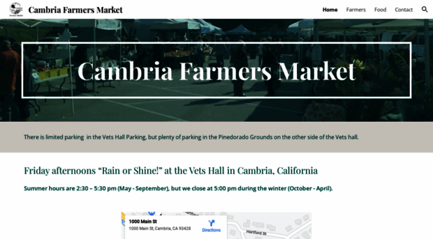 cambriafarmersmarket.com