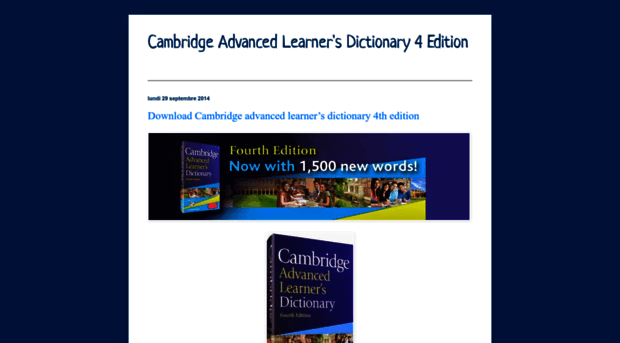 cambridge-dictionary.blogspot.nl