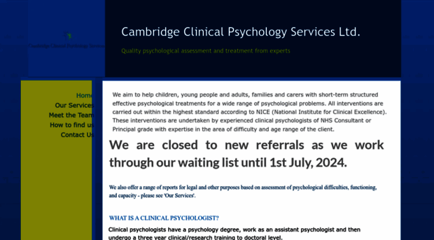 cambridgeclinicalpsychologyservices.co.uk