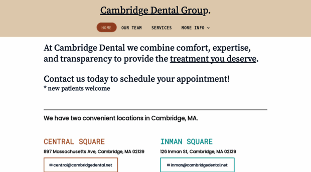 cambridgedental.net