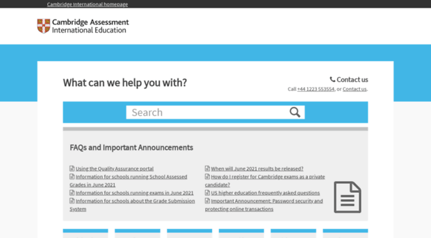 cambridgeinternational.zendesk.com
