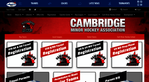 cambridgeminorhockey.com