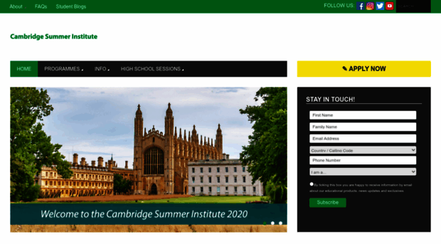 cambridgesummerinstitute.com