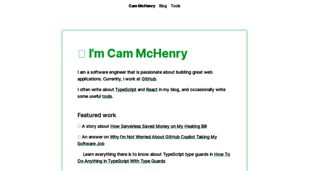camchenry.com