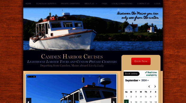 camdenharborcruises.com