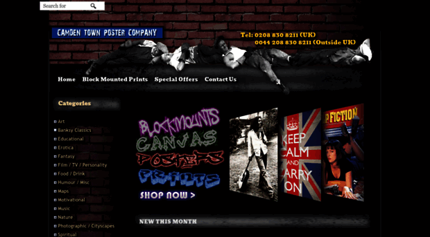 camdentownpostercompany.com