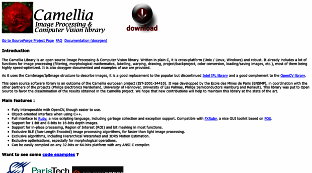 camellia.sourceforge.net