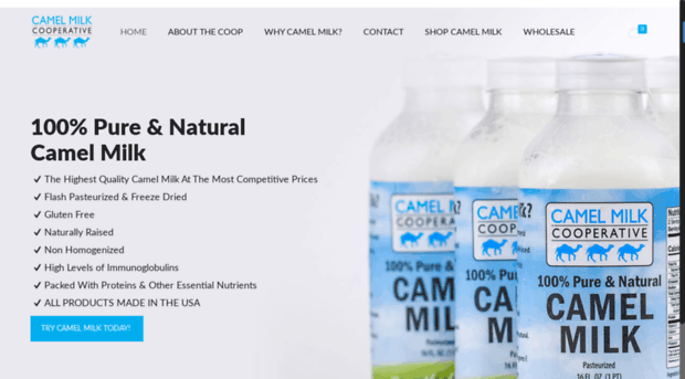 camelmilkcoop.com