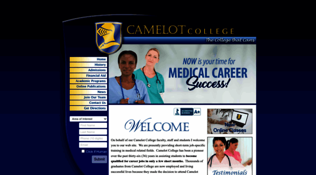 camelotcollege.com