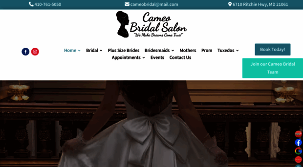 cameobridal.net