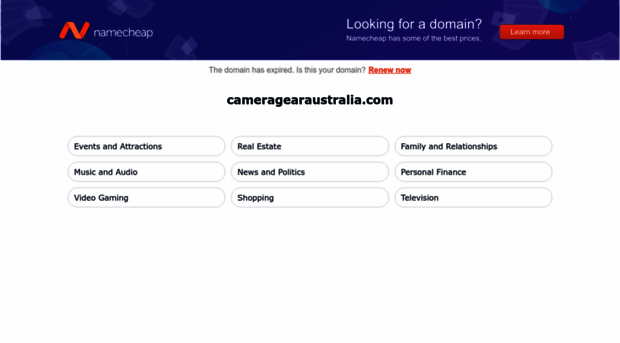 cameragearaustralia.com