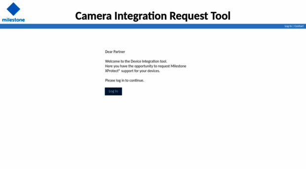 cameraintegrationrequest.milestonesys.com