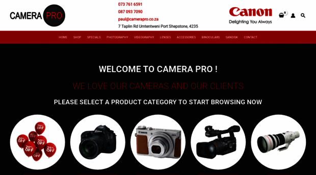 camerapro.co.za