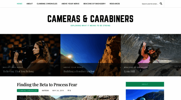 camerasandcarabiners.com