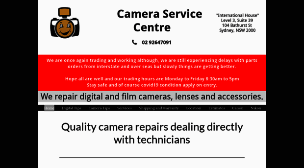 cameraservicecentre.com.au