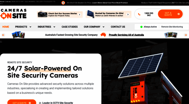 camerasonsite.com.au