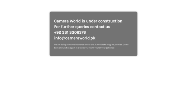 cameraworld.pk