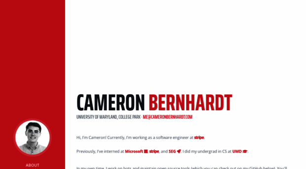 cameronbernhardt.com