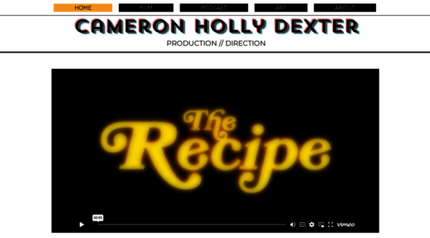 cameronhollydexter.com