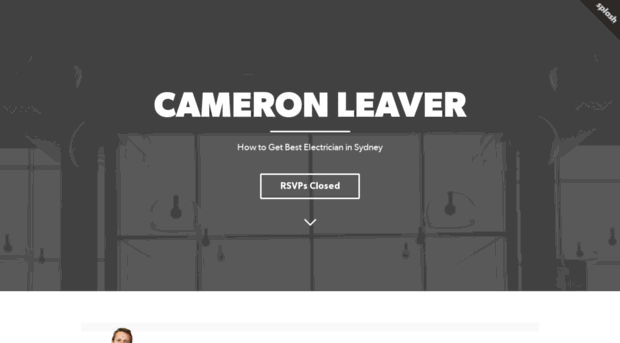 cameronleaver.splashthat.com