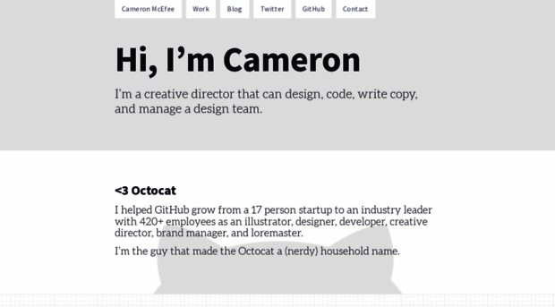 cameronmcefee.com