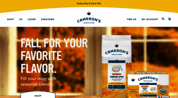 cameronscoffee.com